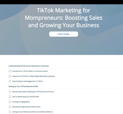 Tiktok For E-Commerce