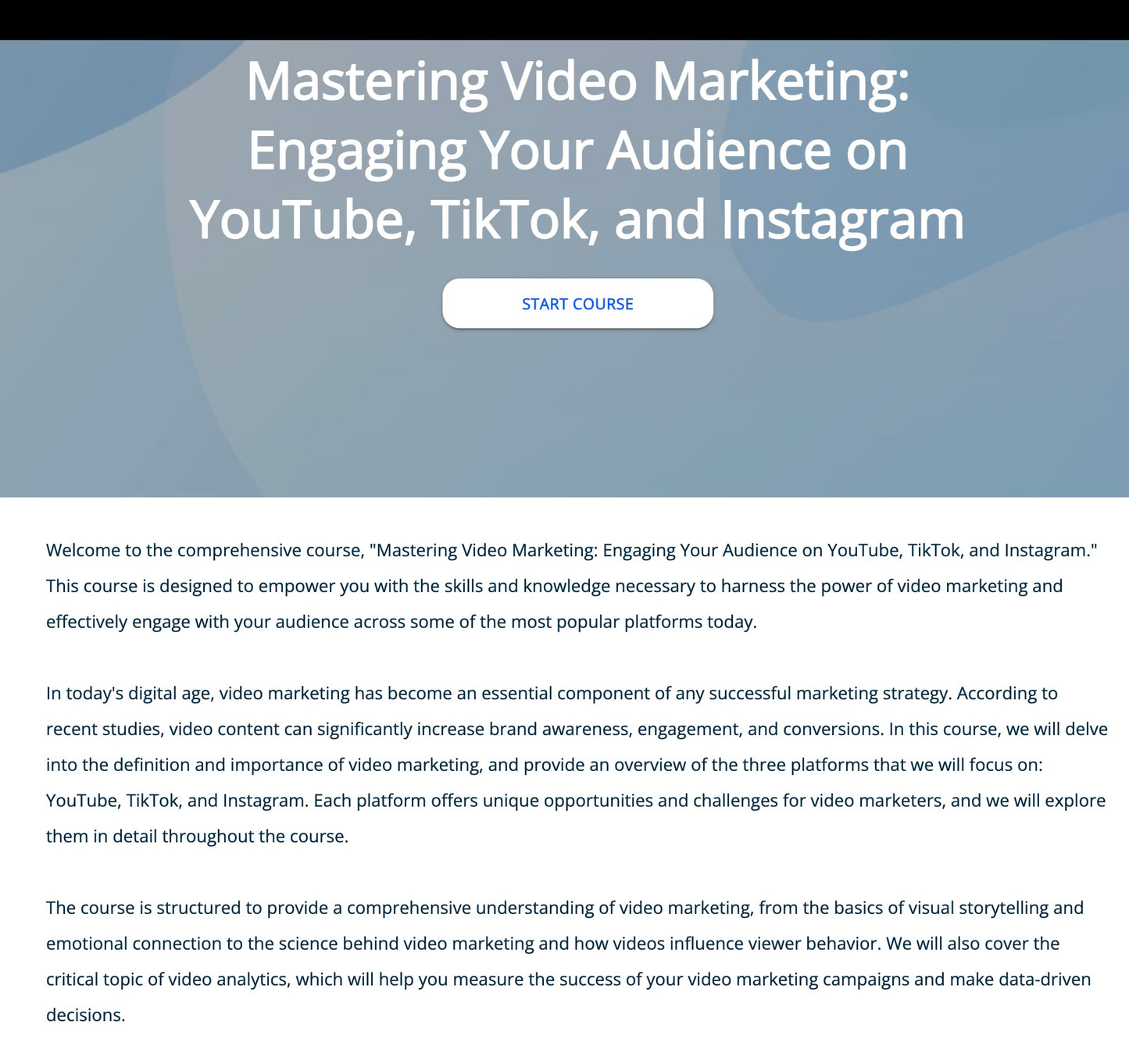 Video Marketing: Create Compelling Video Content