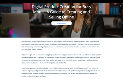 Digital Product Creation