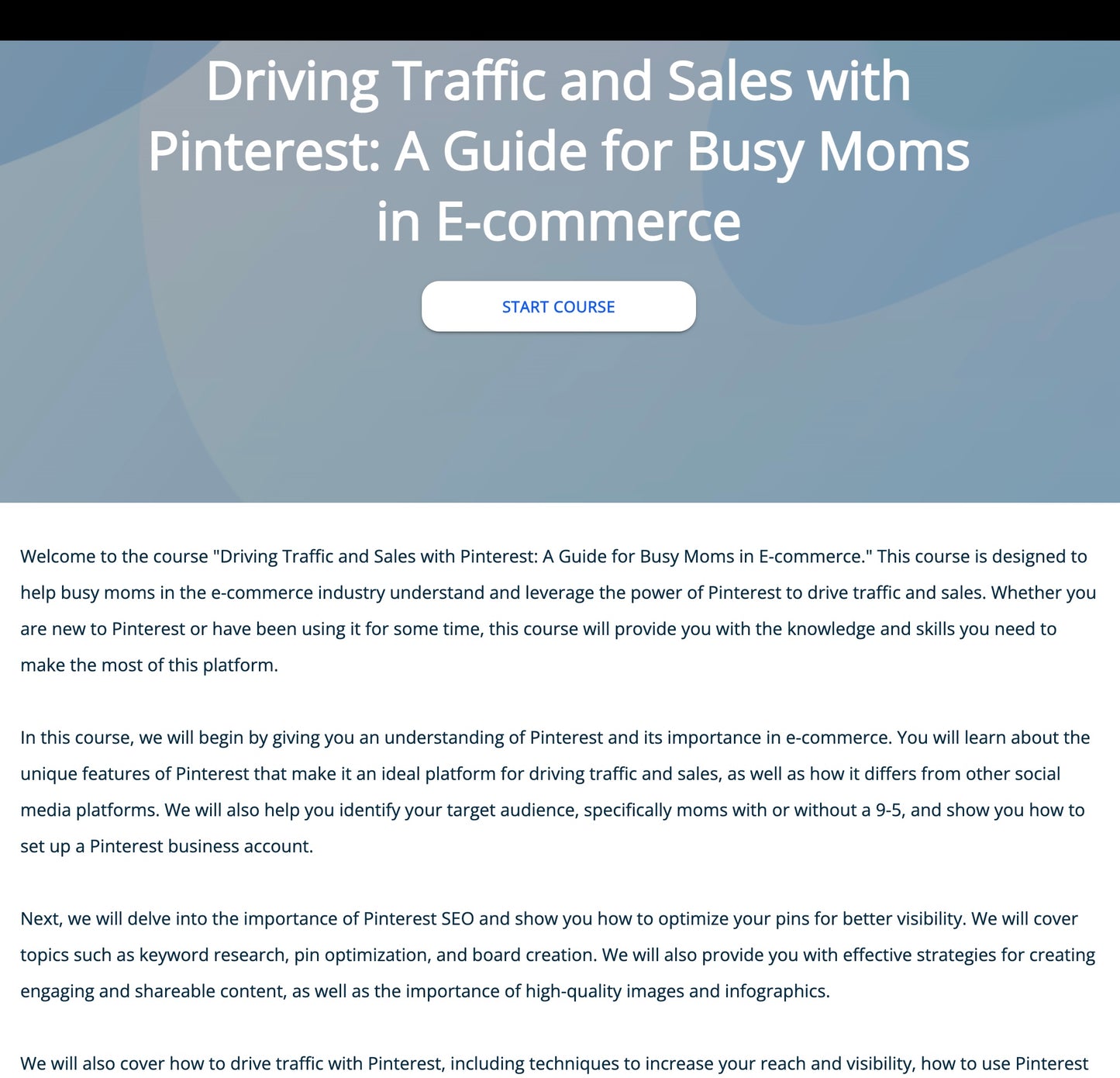 Pinterest Marketing for E-Commerce