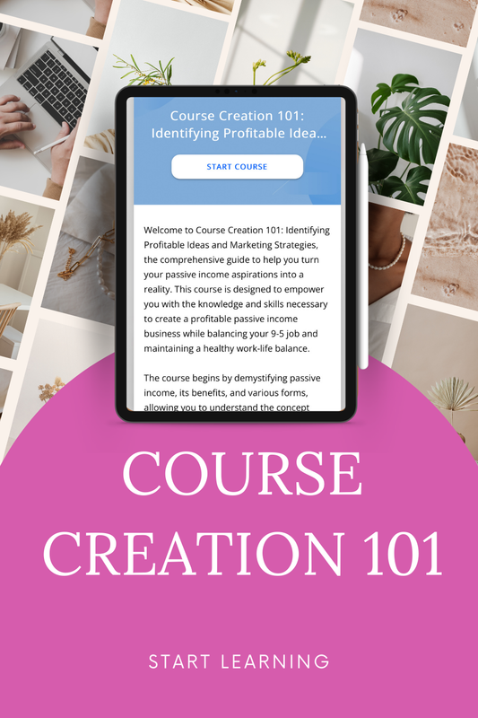 Creating and Selling Online Courses