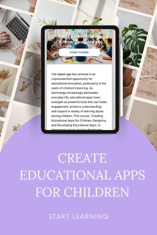 Create Educational Apps for Children